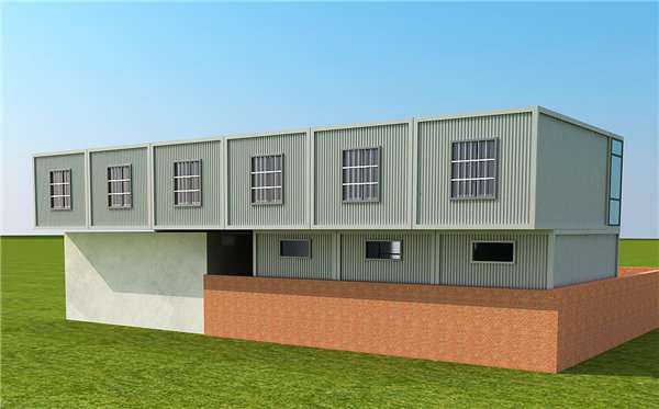 鑫順居集成房屋瓦楞集裝箱