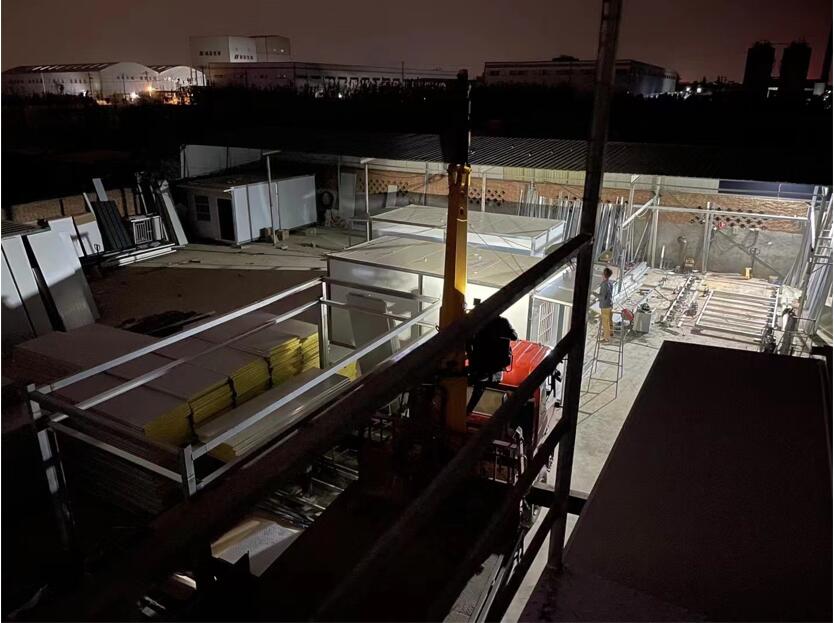 活動房安裝我們是效率且認真的