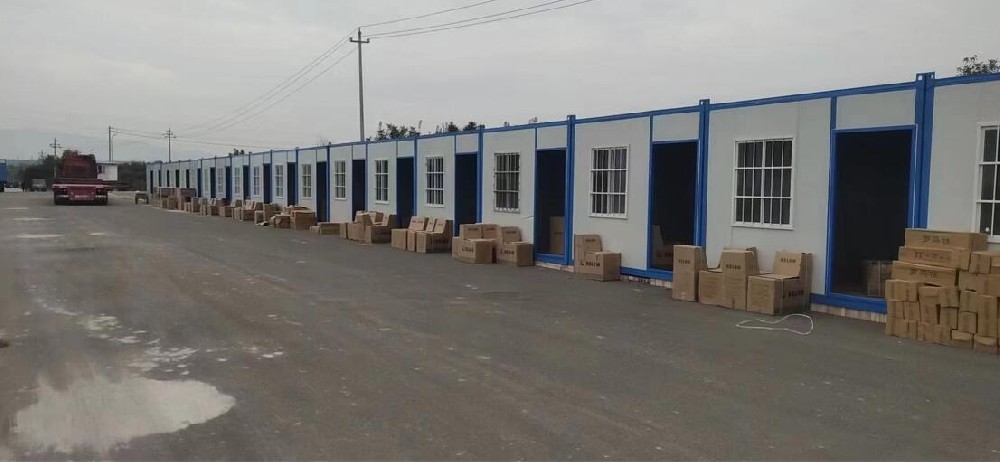 西安集裝箱活動房安裝完工